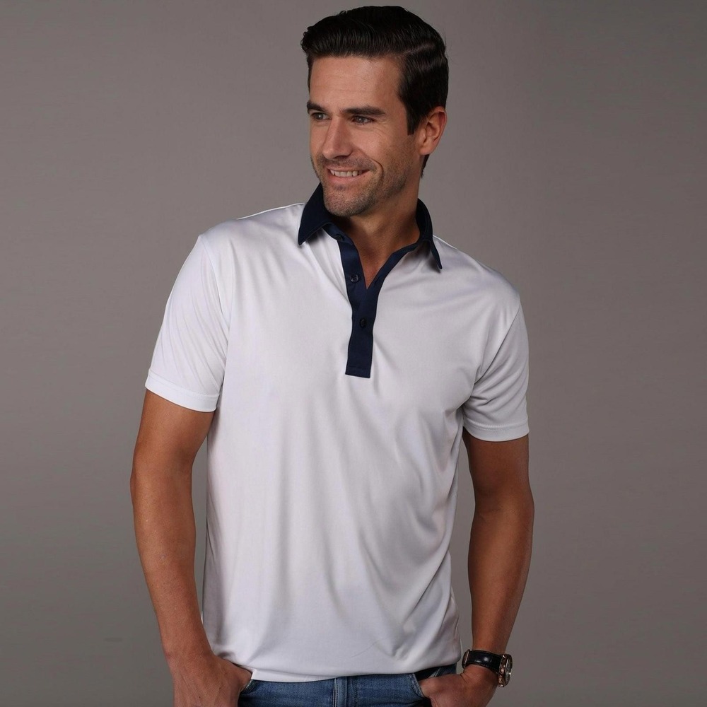 Collars & Co. NWT Semi-Spread Collar Polo Original Fit - Size Large